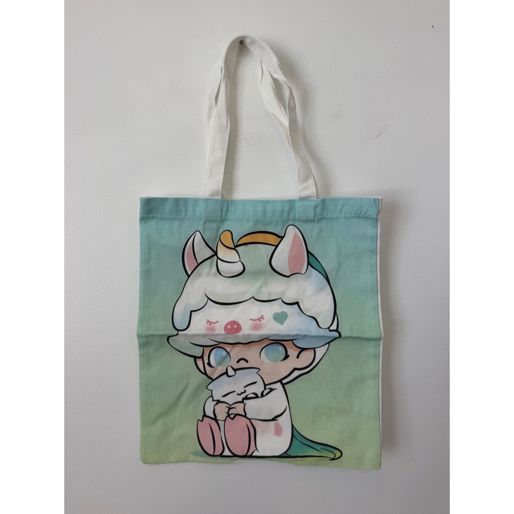 DIMOO "Illusionary Unicorn" Inspired Canvas Tote – NWOT